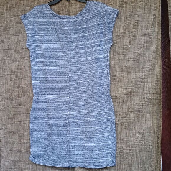 LOFT Heathered Gray Knit Mini Dress - Picture 4 of 4